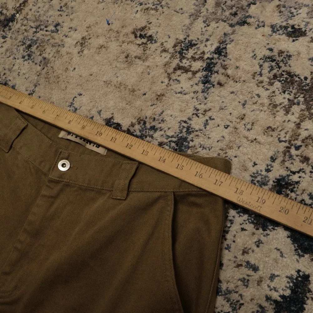 Polar Skate Co. '44! Pants Loose fitting Size Green Discolored